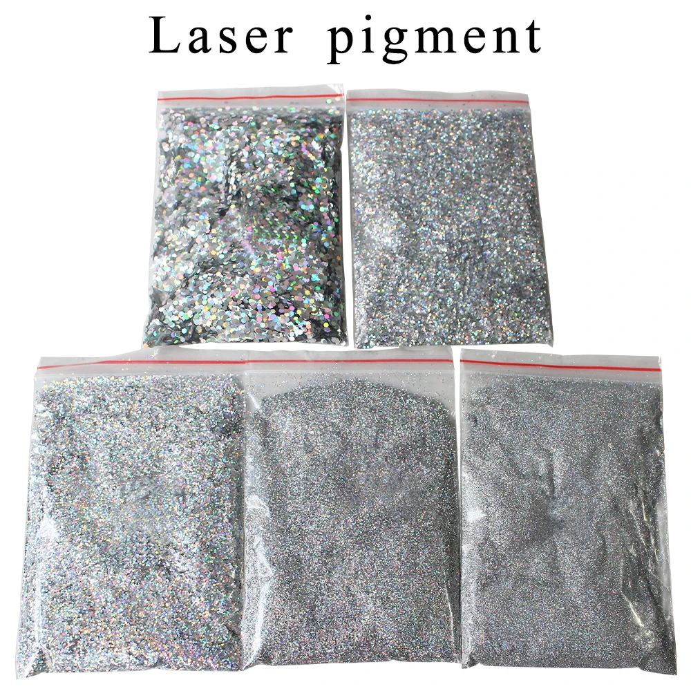 Laser Pigment Glitter Powder Shining Paint Rainbow Powder 50g for Nail Decorations Manicure Arts Cra