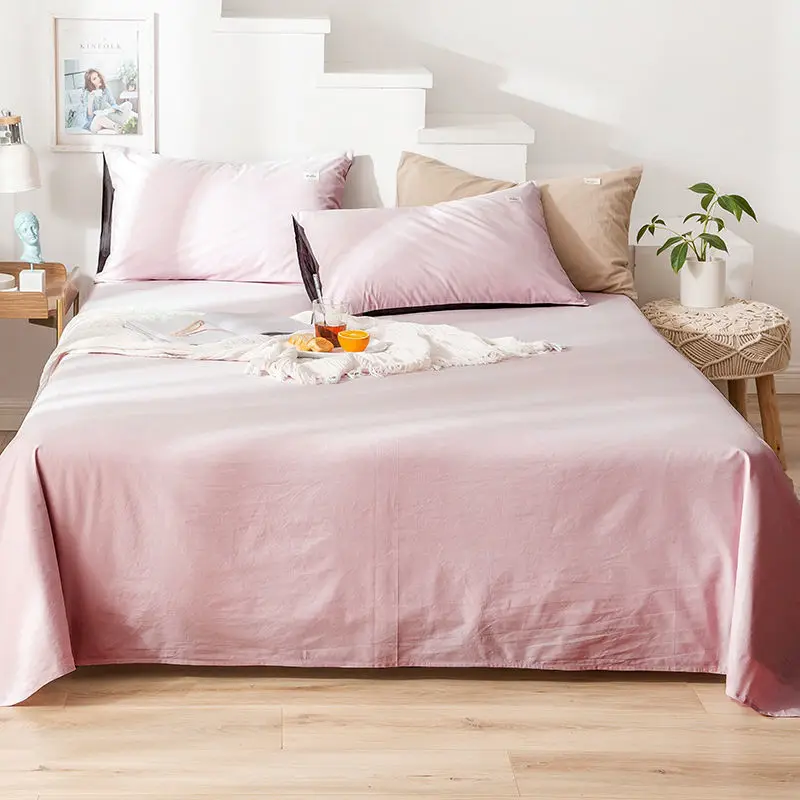 100% cotton bed sheet, Queen size bedding, 60 new, 1 piece