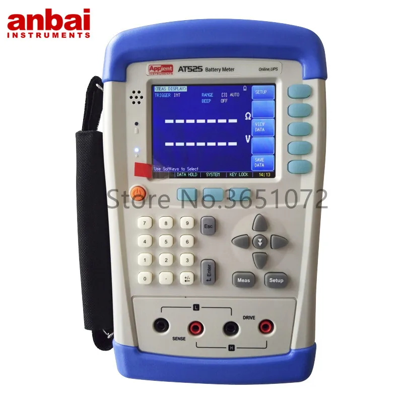 AT525 Handheld UPS Online Battery Meter Bttery Internal Resistance Online Tester