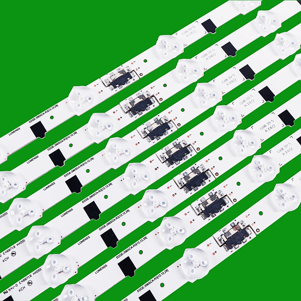 14 buah/lot100% baru Strip Strip LED Strip untuk SAMSUNG D2GE390SCB-R3 L8 R5 REV1.9 130212 D2GE-390SCA-R3