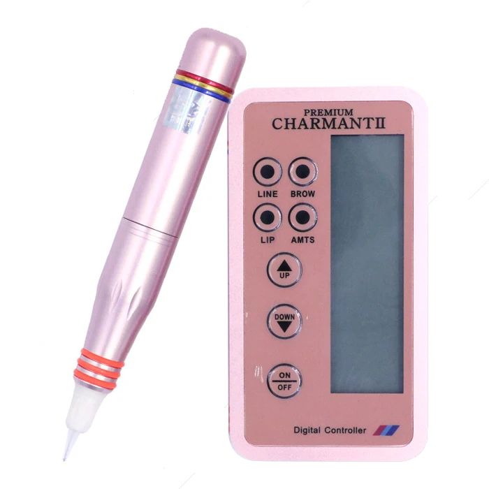 1pcs Charmant Permanent Makeup Tattoo Machine kits Professional Digital Eyebrow Lip dermograph micropigmentation machine 2