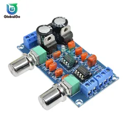 NE5532 Stereo Dual Channel Pre-amp Preamplifier Audio NE5532 Low Pass Filter Plate Signal Bluetooth Amplifer Preamplifier Board