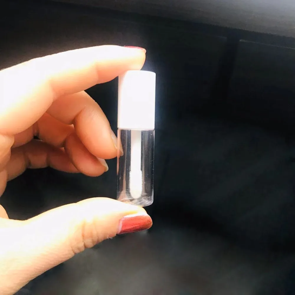 10/50/100 stücke 3ml Leere Lip Gloss Rohre Mini Lipgloss Container Kunststoff Flüssige Lippen balsam DIY tragbare Probe Flasche. – Detail 12