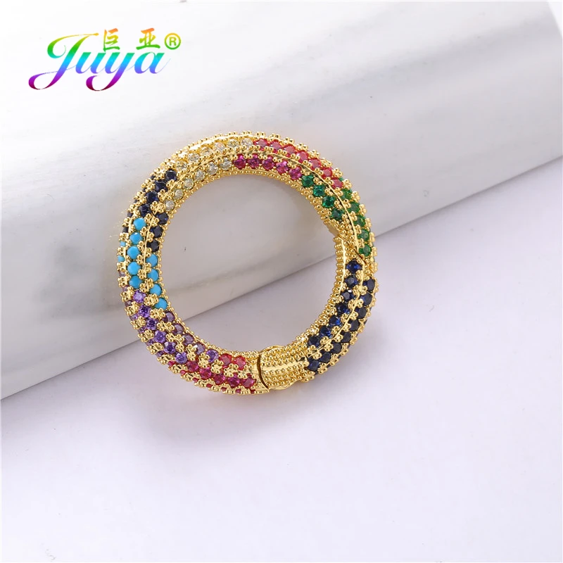 Juya DIY Neue Designer Kostüm Schmuck Machen Liefert Handgemachte Dekorative Anhänger Karabiner Verschluss Schraube Lock Verschlüsse Großhandel – Detail 19