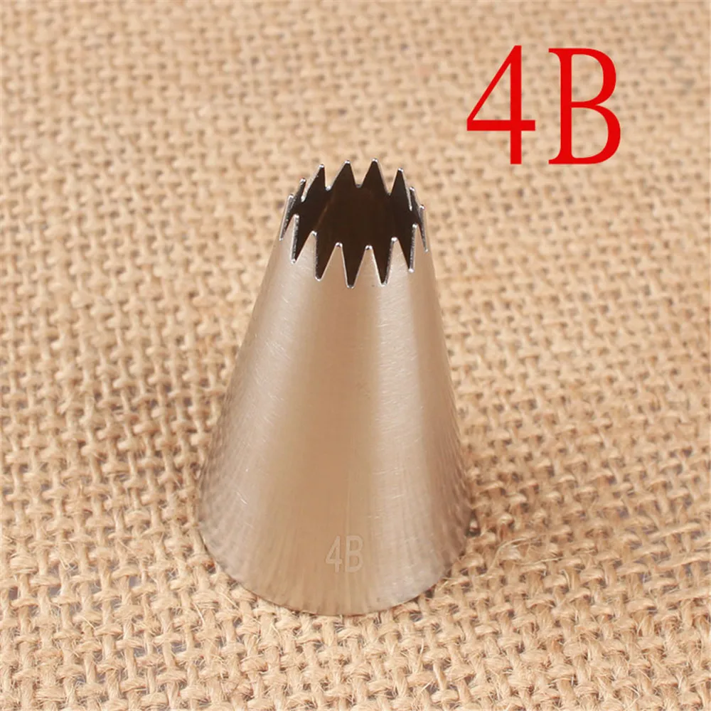 C10/4B Rose Pastry Nozzles Cake Decorating Tools Flower Icing Piping Nozzle Cream Cupcake Tips Baking Accessories #1M 2D 336