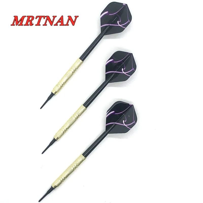 New 3 pieces/set of 14g professional darts high quality soft electronic darts hot selling indoor throwing game darts