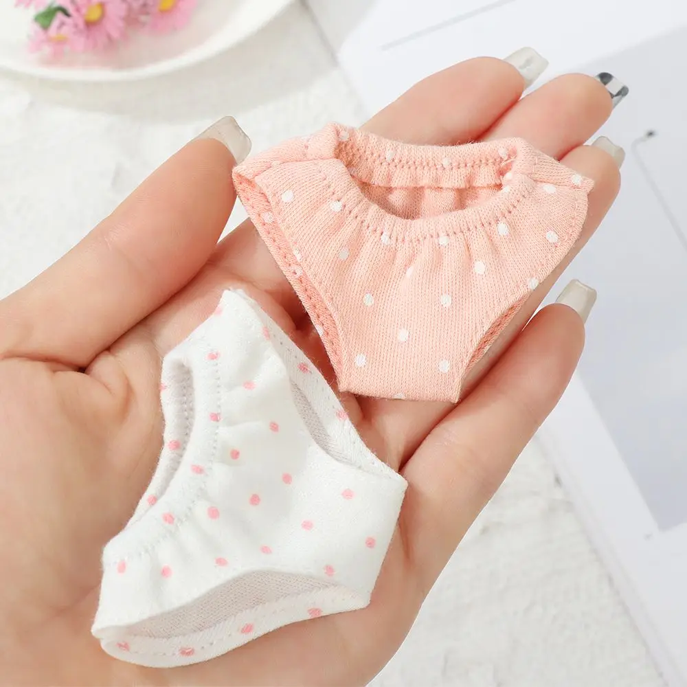 Multicolor Mini Puppe Kleidung Panty Unterwäsche Puppe Briefs Geeignet für 1/6 1/4 Puppe Kinder Spielzeug Puppe Kleidung Zubehör