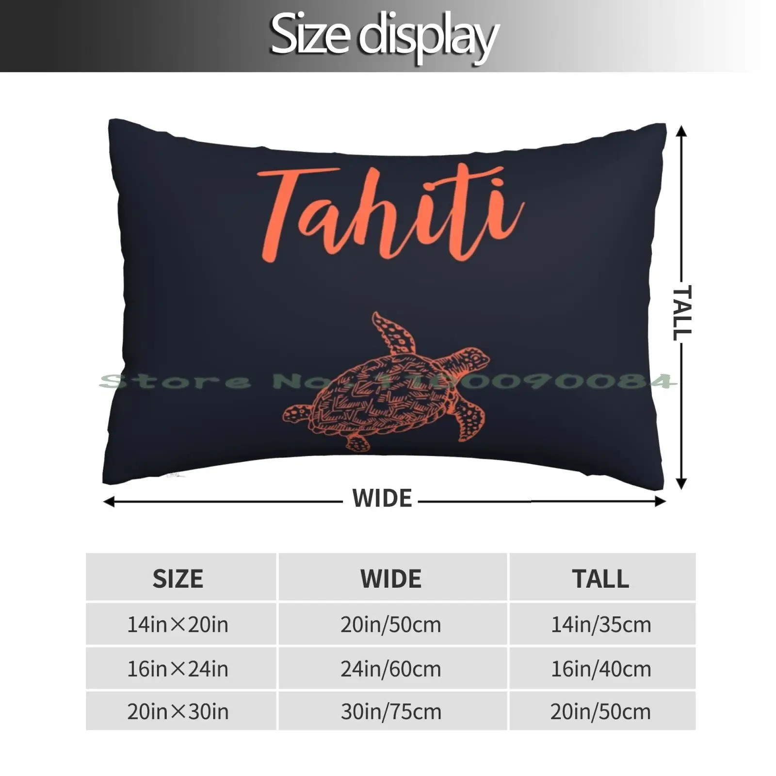 Tahiti-French Polynesia Pillow Case 20x30 50*75 Sofa Bedroom Knight Emperors Roman Horseback King Ardashir Persian King Marble