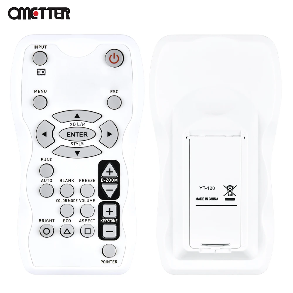 Nuovo YT-100 di YT-120 adatto a telecomando del proiettore Casio XJ-M130 XJ-M140 XJ-M150 XJ-M230 XJ-M240