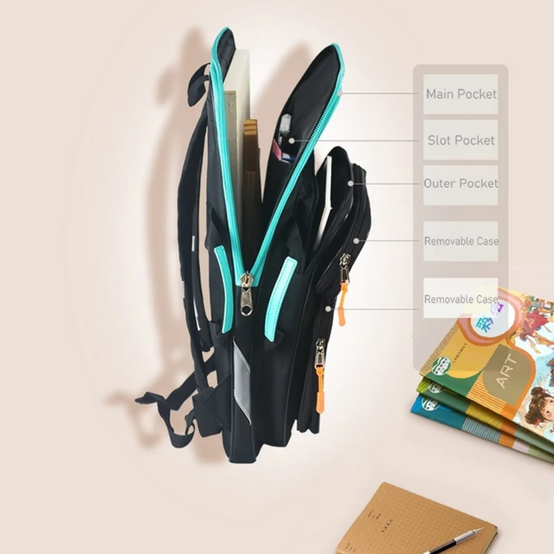 Fashion Kids Art Bag 8K Backpack A3 Drawing Bag High Quality Children Art Portfolio Bag A3 Waterproof Art School Bag For Kid