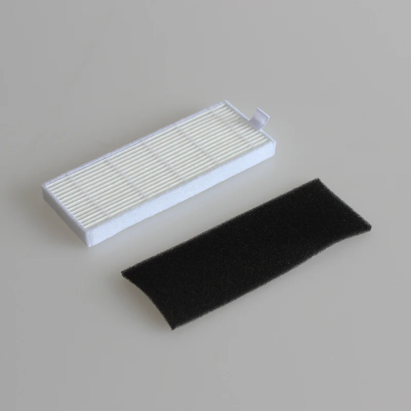 روبوت 10 * فلتر Hepa + 10 * فلتر إسفنجي لبولاريس PVCR 0726 واط 0826 1126 واط مكنسة كهربائية روبوتية إكسسوارات قطع غيار