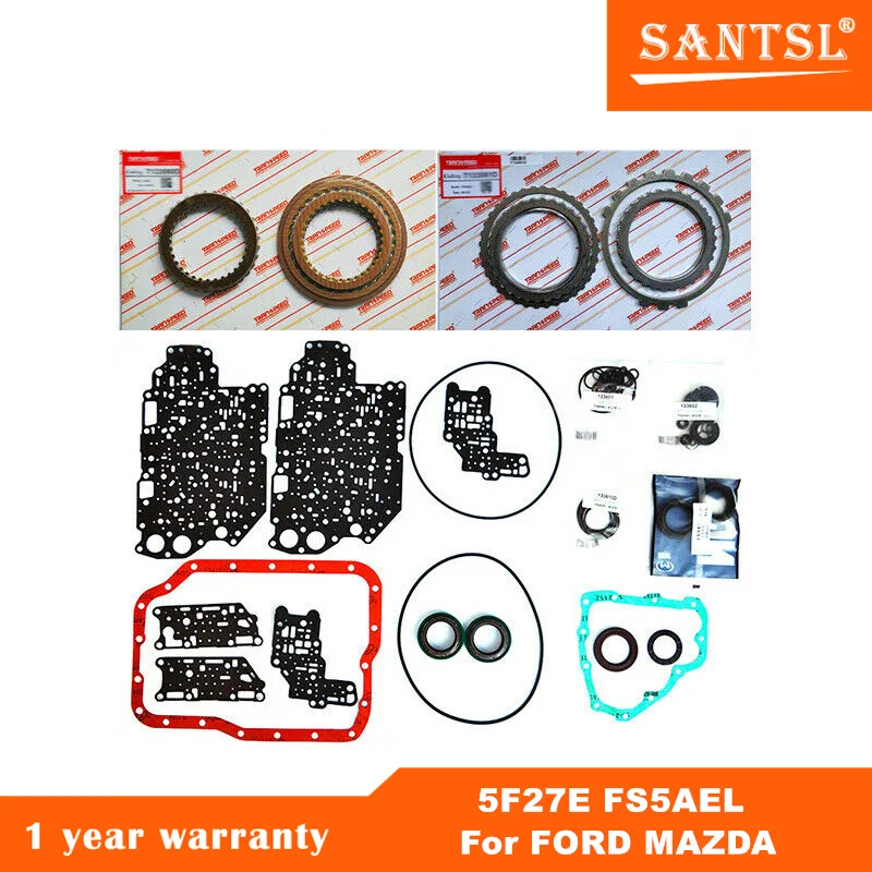 5F27E FS5AEL FNR5 Auto Transmission Master Rebuild Kit Overhaul Fit For FORD MAZDA Car Accessories Transnation Automatic Parts