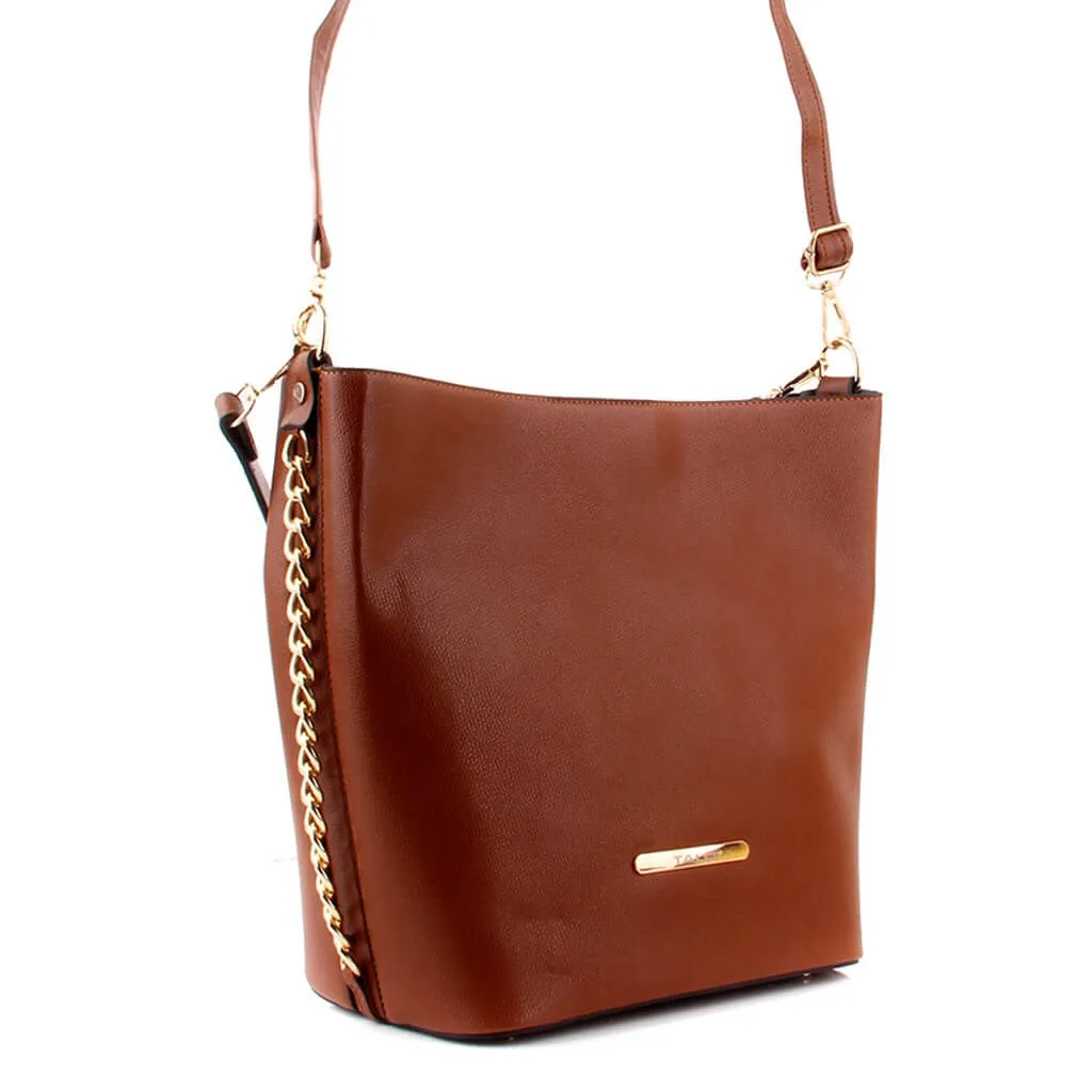 Talo-Brown Women 'S Sleeve Bag