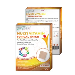 1box/30pcs Multi Vitamin Topical Patch Helps Release Antioxidants Support Metabolism Helps Improve Stress levels