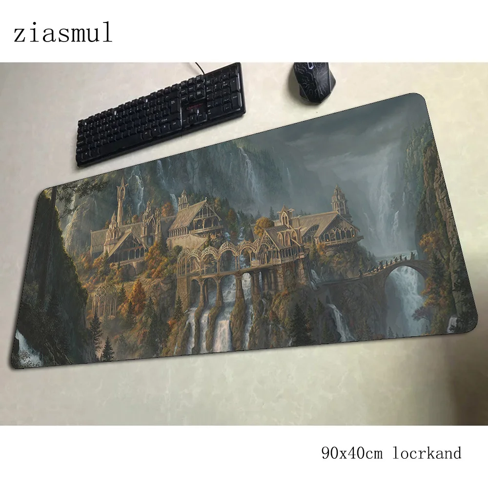 lord of the ring mouse pad 90x40cm mousepads xl gaming mousepad gamer Natural Rubber personalized mouse pads keyboard pc pad