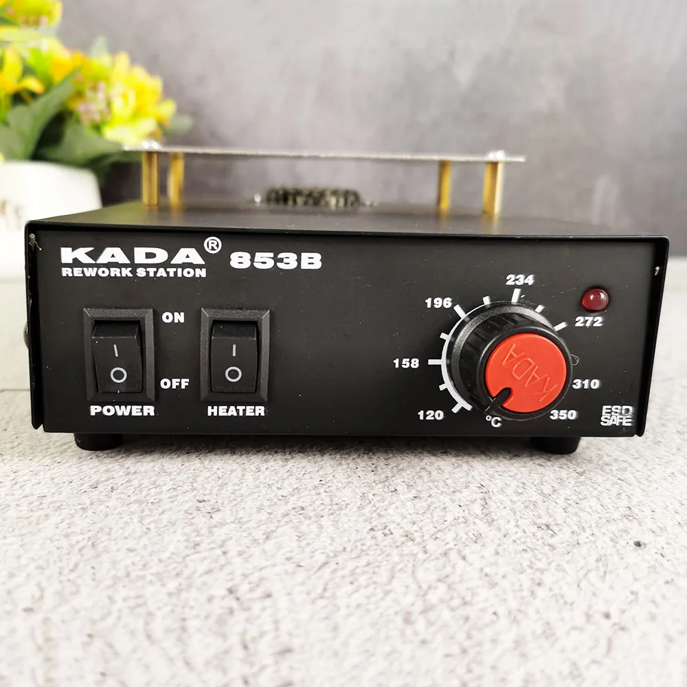 KADA 853 853B 220V / 110V 540W preheating station for BGA PCB BGA recycling station preheating / hot air desoldering station