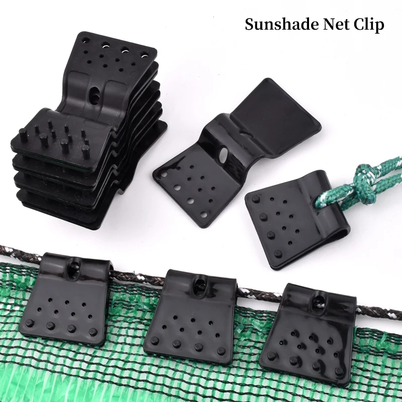 1~100pcs Garden Tools Sunshade Net Clip Butterfly Clip Greenhouse Shade Cloth Clips Fence Shading Net Clips Outdoor Tent Hang