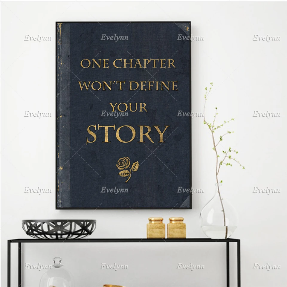 Define Your Story Quote Poster Hd Print Motivational Wall Art Canvas Painting Modular Pictures For Bedroom Office Home Decor