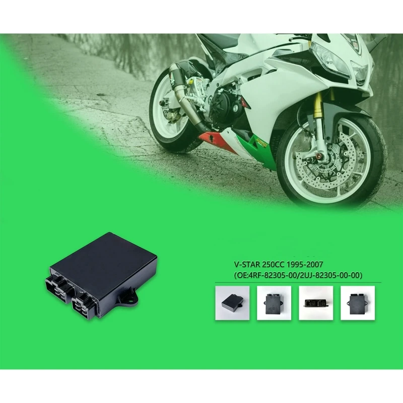 Motorcycle CDI Box Suitable for -Yamaha Virago CDI Ignition Control Unit XV250 V-Star 250cc 4RF-82305-00 2UJ-82305-00-00