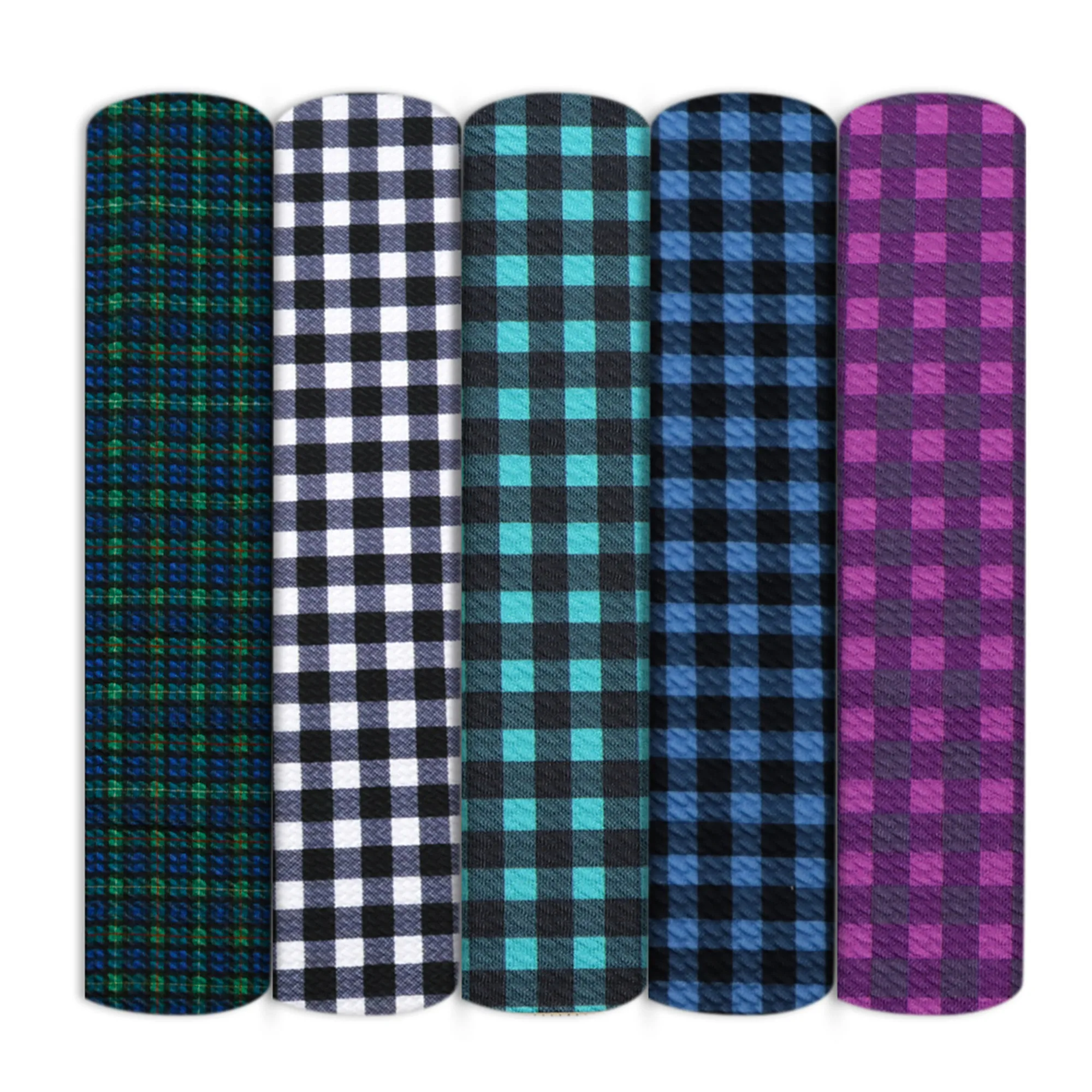 Plaid Grid Rhombus Bullet Textured Liverpool Cotton Fabric Patchwork Sew Quilting Needlework Material DIY Cloth,1Yc13912