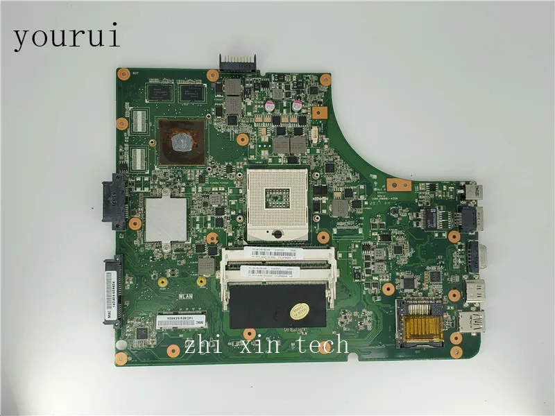 Four sourare High quality For ASUS K53SV K53SC Laptopmotherboard REV 3.0 DDR3 Fully Test work