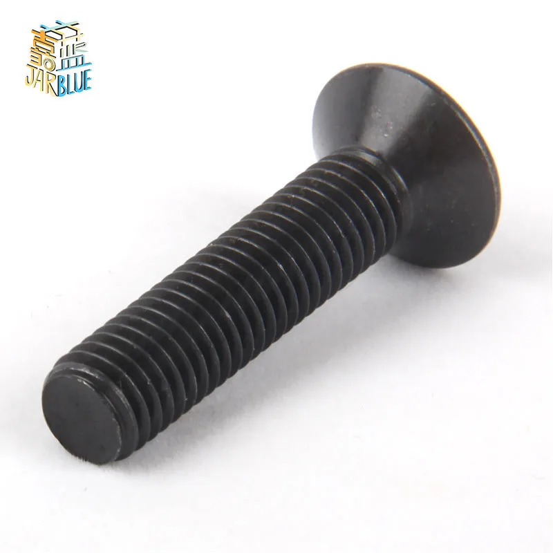 50 stücke 20 stücke 10 stücke 5 stücke Din7991 M2 M 2,5 M3 M4 M5 M6 M8 10,9 Schwarz Inox hex Buchse Flache Senkkopf Cap Spielzeug Schraube – Detail 5