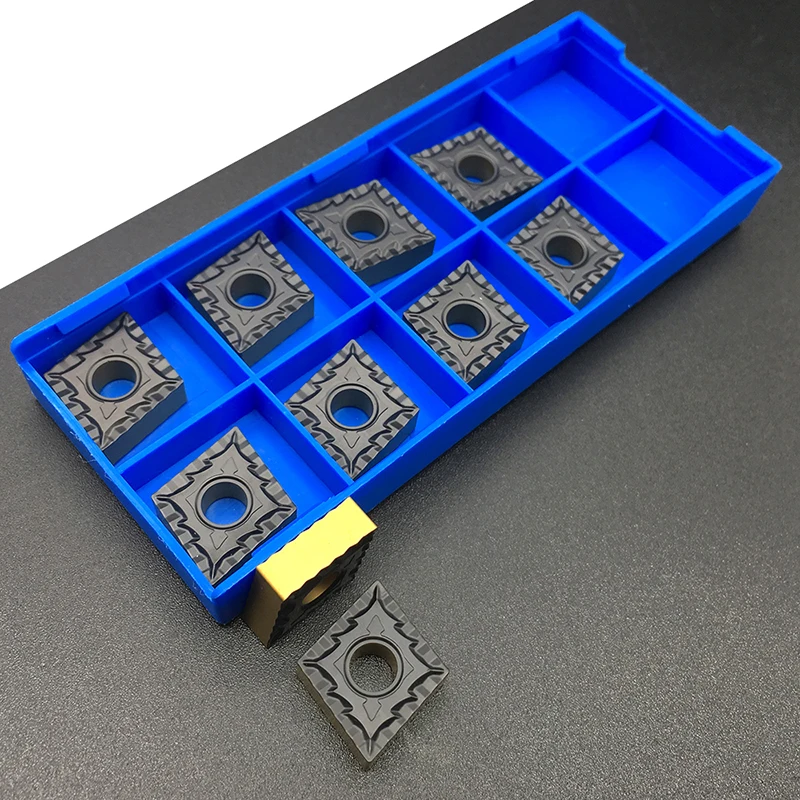 10 個 CNMG120404 CQ PC4225 高品質外部旋削工具超硬インサートフライスインサート加工鋼部品 cnc ブレード