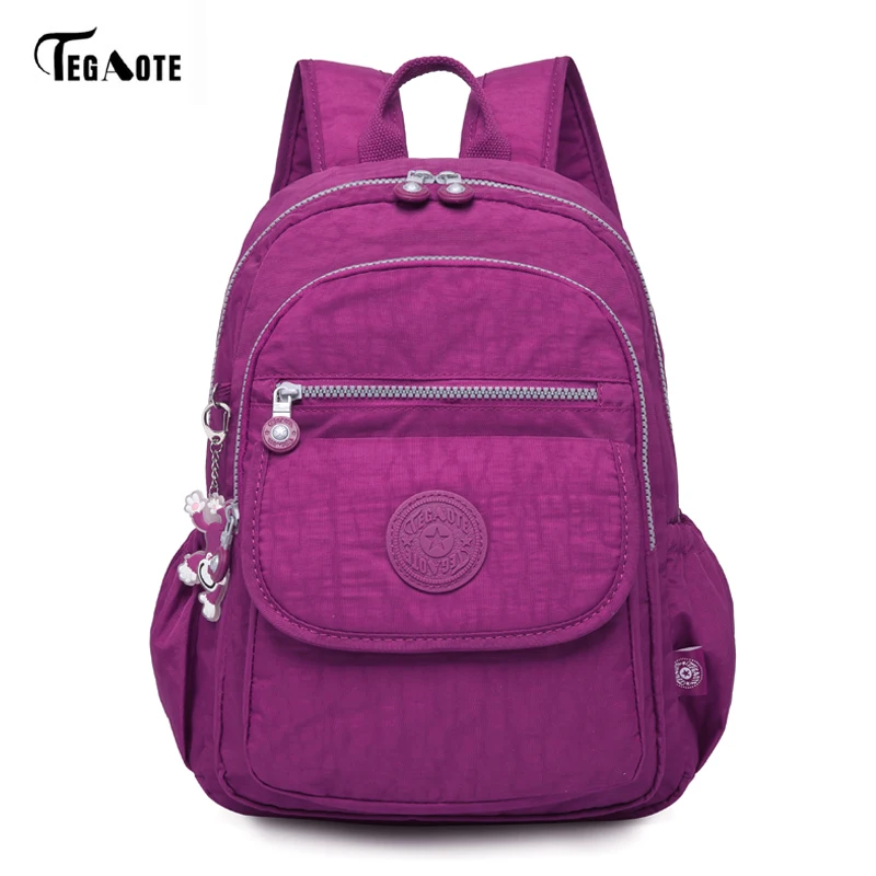 

2021 Mini Classic Backpack Nylon Travel Daypack Junior School Bagpack Waterproof Casual Women's Backpack Mochila Feminine 1503