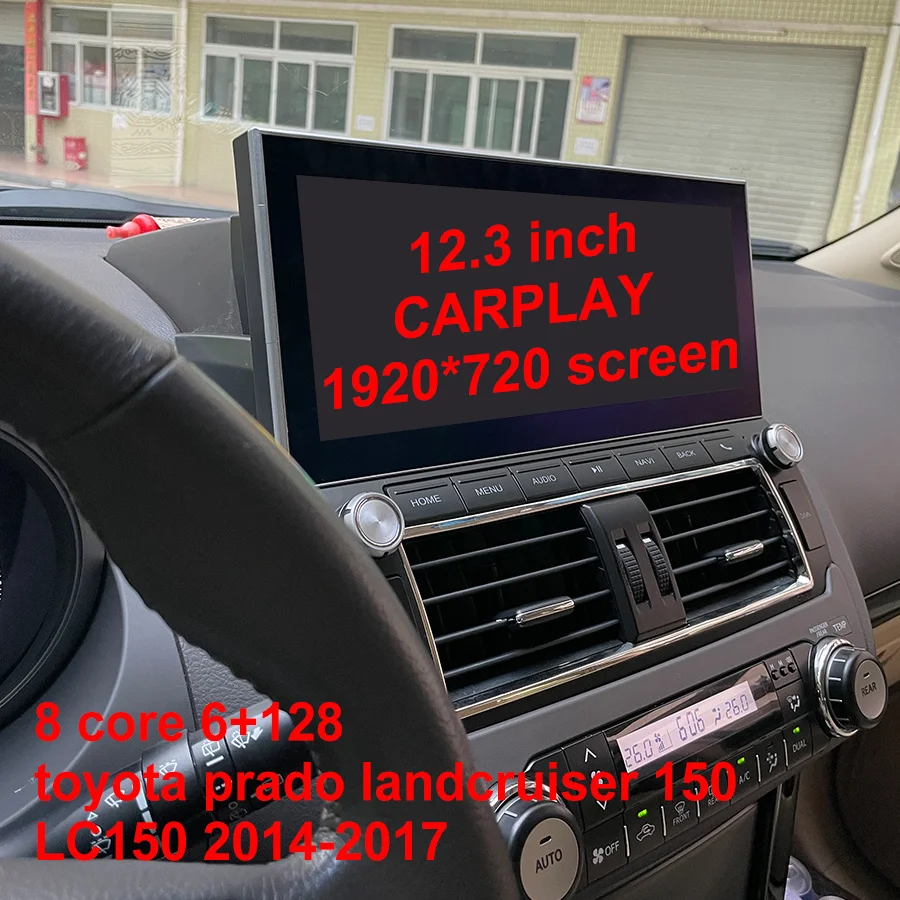 For Toyota Land Cruiser Prado 150 2010-2017 Car Android Radio Car Multimedia Player GPS Navigation Tape Recorder Radio Head Unit