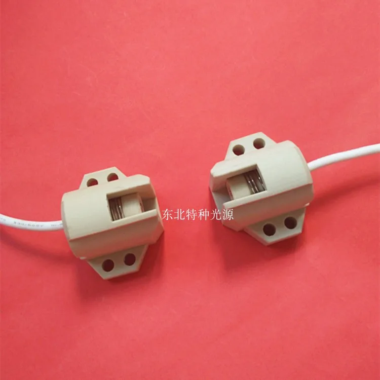 2pcs R7S lamp holder 64760 special lamp holder for high temperature heating lamp