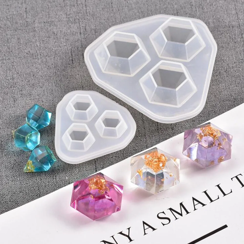 Diamond Pendant Silicone Mold for DIY Resin Crafts