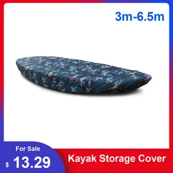 Kayak Storage Cover Universal Sport Waterproof Nylon Solar UV Resistant Dust Storage Cover Boat Canoe Dust Cover Shield