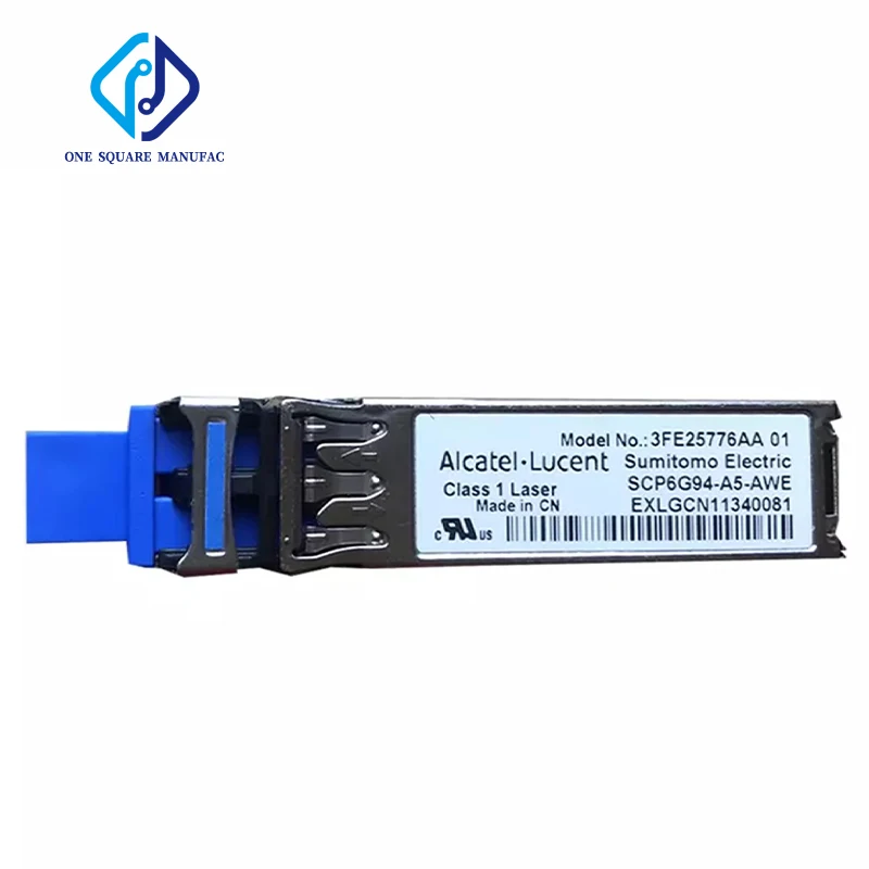 

Alcatel-Lucent 3FE25776AA 01 GPON SCP6G94-A5-AWE 1.25G GE 80km 1310nm Single-Mode SFP Fiber Optical Module Transceiver