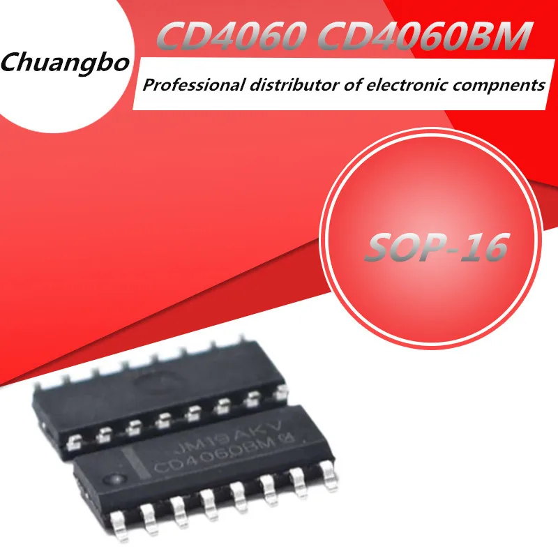 5pcs-20pcs CD4060 CD4060BM SOP-16 New spot