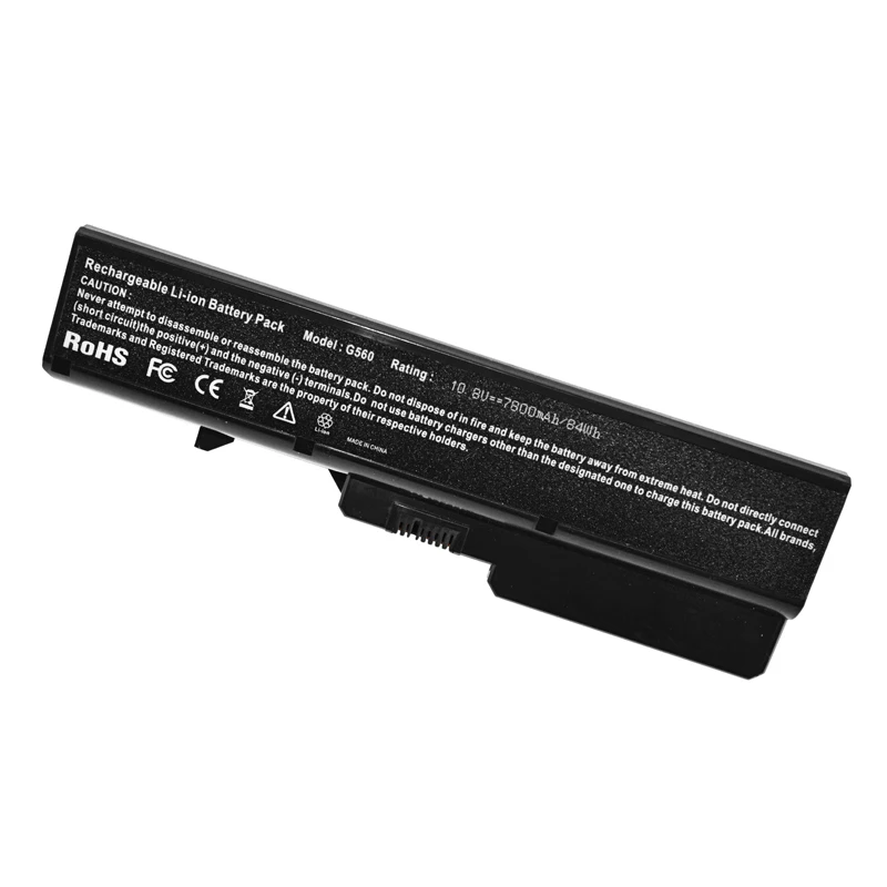 Imagem -04 - Bateria de Celular Apexway para Lenovo Ideapad G460 G460a G460l G560 V360 Z460 Z465 Z560 Z565 57y6454 57y6455 L09s6y02 B570e