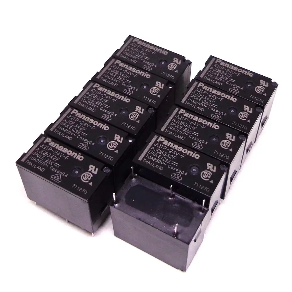 Imagem -02 - Caixa Relay Jq1p24v-f Jq1p5v-f Jq1p12v-f Alq124 Alq105 Alq112 Alq324 Alq305 Alq312 5v 12v 24v 100-novo-original 100 Peças