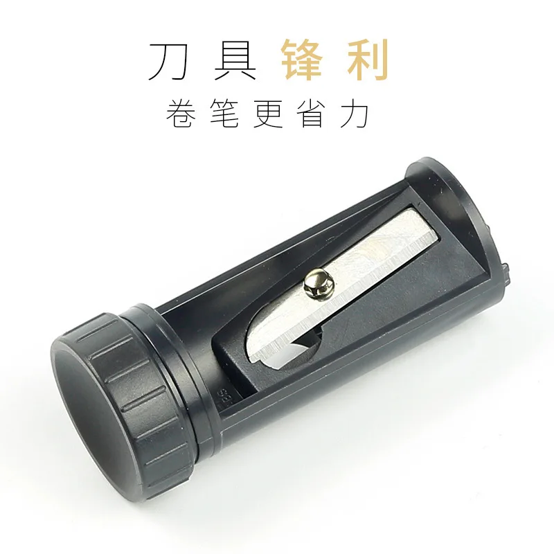 Rotary single hole pencil sharpener, a magic tool for school office pencil sharpening