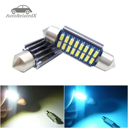 2x Canbus Led Festoon 28mm 31mm 36mm 39mm 42mm SV8,5 C10W C5W Led Lamp Lighting Car Dome Bulb License Plate Light 12V white