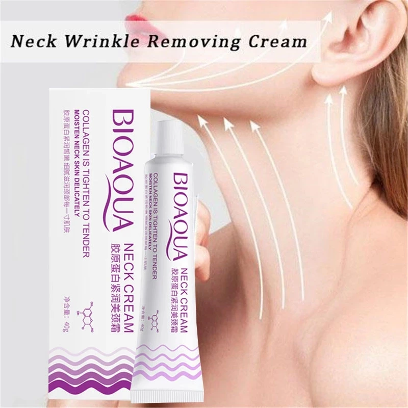 

Collagen Neck Cream Face and Neck Wrinkle Removing Cream Neck Line Erasing Cream Wrinkle Smooth Skin Anti aging Whitening Cream