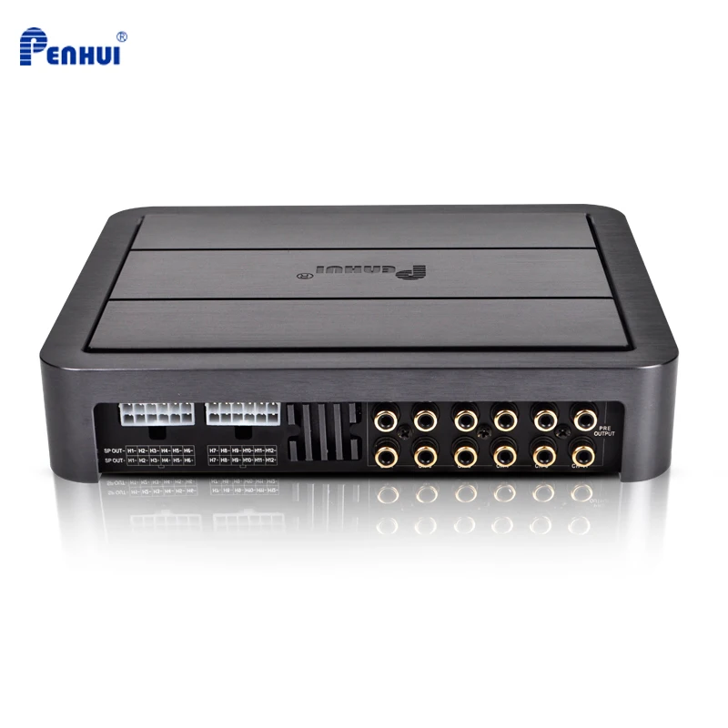 12CH Optical Car DSP Amplifier 64W X12 Car Audio Upgrading optical RCA Highlevel input RCA Highlevel output