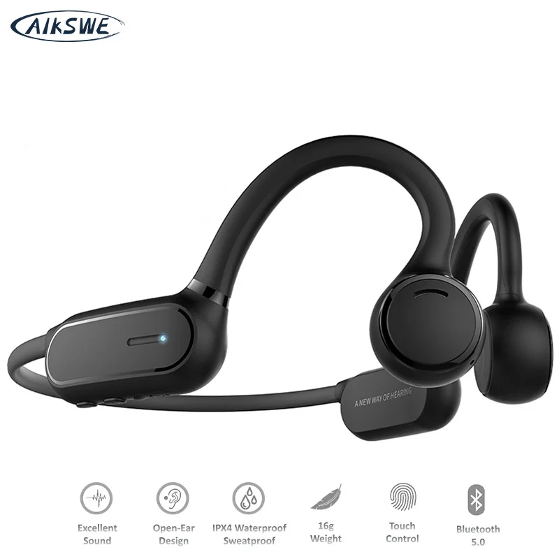 

Bluetooth-наушники AIKSWE, беспроводные, с сенсорным управлением