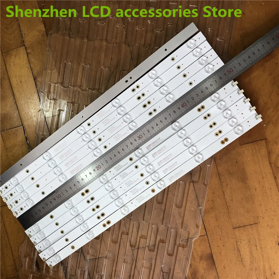 10 أجزاء/وحدة ل تشانغهونغ LED 49C1000N مصباح بار LED 49C1080N مصباح شريط تشانغهونغ 49 بوصة الألومنيوم الركيزة مصباح بار 100% جديد