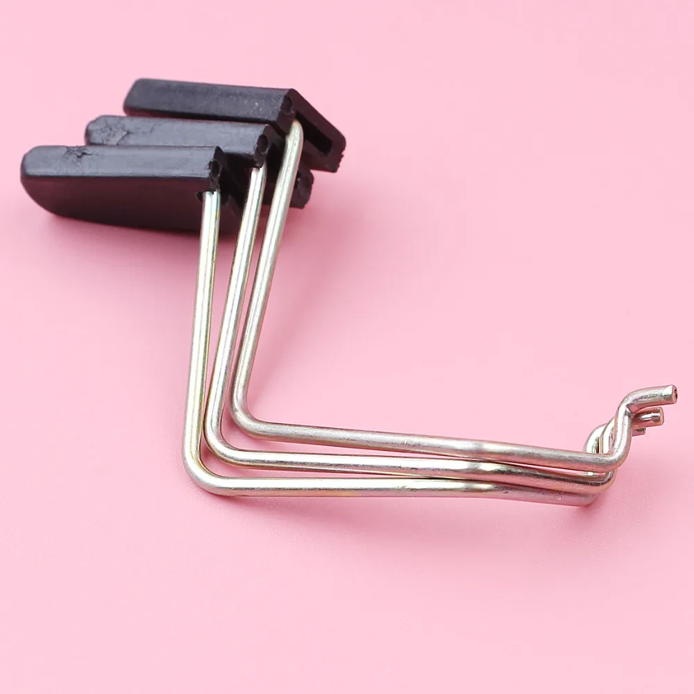 3pcs/lot Throttle Shaft Rod Link With Button For Husqvarna 36 41 141 136 142 137 Chainsaw Spare Tool Part бензопила