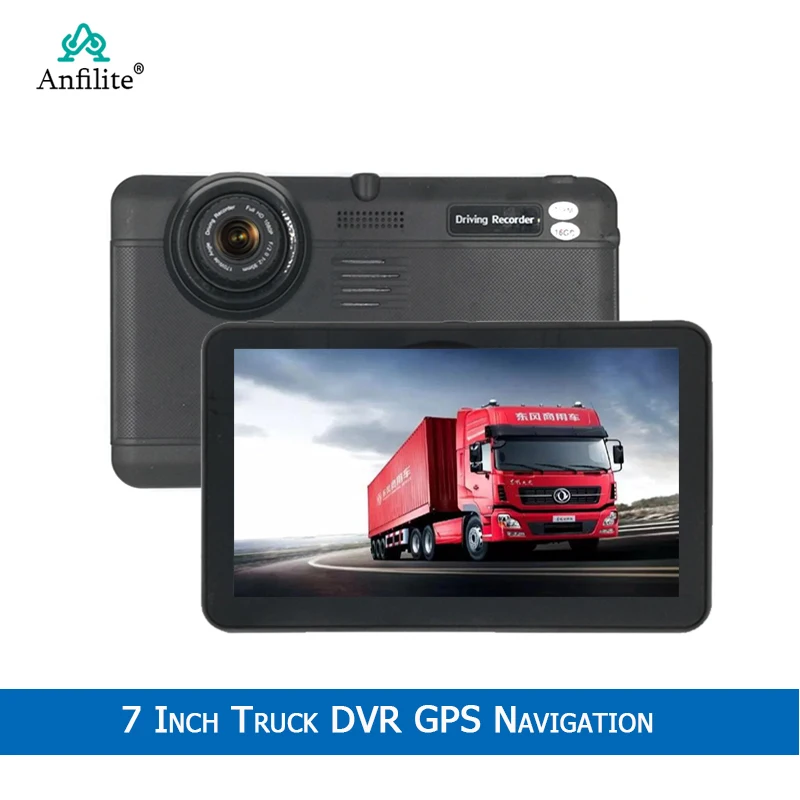 

Anfilite Car DVR 7 inch Android dash cam wifi GPS Navigation fhd 1080p Camera Recorder Vehicle Recorder free EU Russia maps