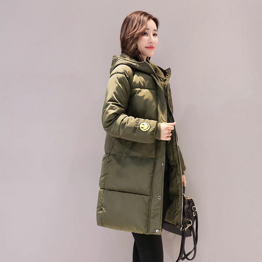 Winter Jacket Women Parka Kawaii Long Coat Woman Korean Parka Cute Womens Jackets Abrigos Mujer Invierno 2020 803 YY1495