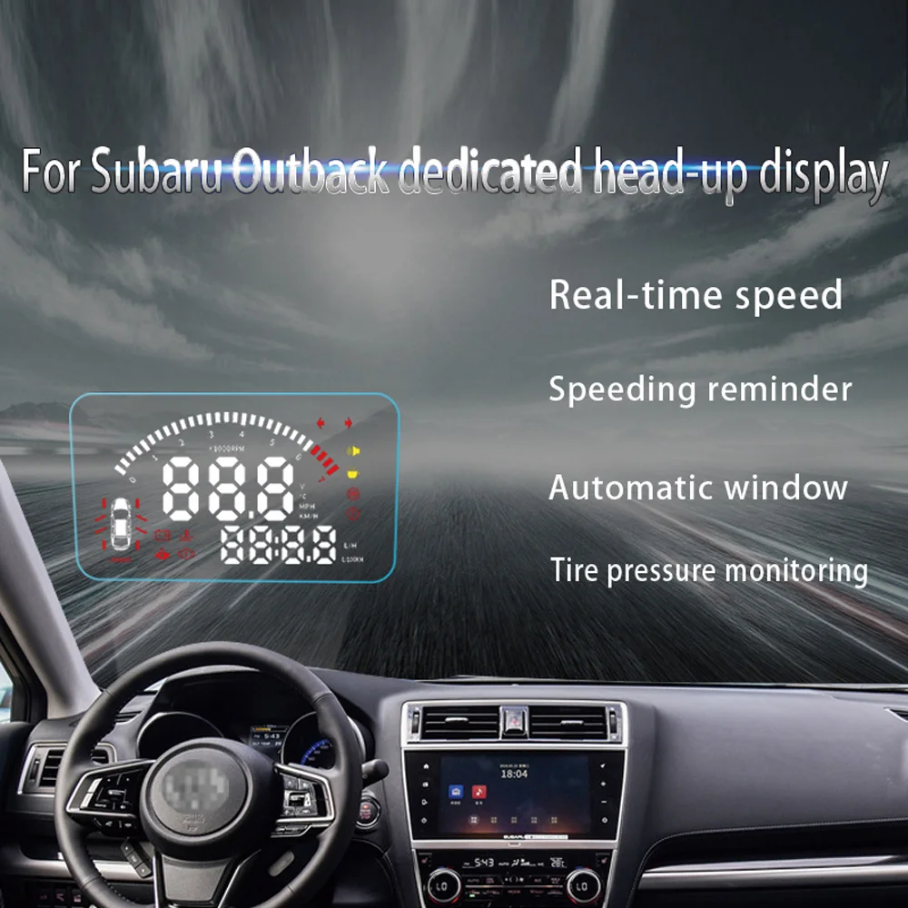 For Subaru Outback BS 2014-2020 Car HUD Head Up Display Auto Electronic Accessories Safe Driving Projector Windshield