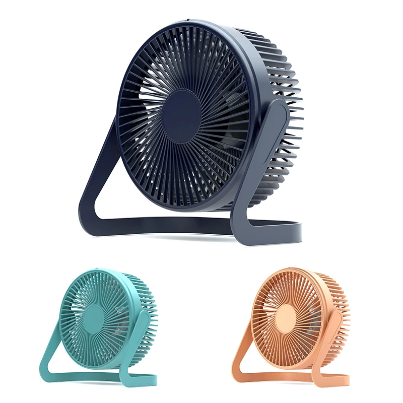 Portable 360°Rotation USB Desk Fan 2 Speed Mute Air Cooler Cooling Fans For Car Home Office 5/6/8 inch Desktop Notebook Cool Fan