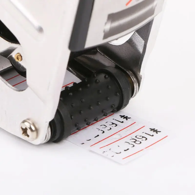 MX-H813 A-line 8 Digits Price Tag Labeller Label Paper For Retail Store Pricing Tag Display Tool + Roller