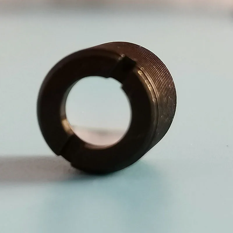 Cristal óptico M6 × P0.5 × 6mm, lente de colimación láser recubierta de Triple acristalamiento, lente de enfoque de 655 mm de longitud de onda, lente de colimación