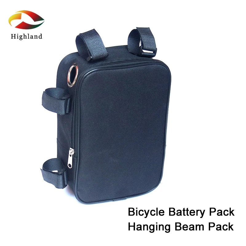 Bicycle Battery Bag Hanging Beam Bag Electric Bike Battery Storage Bag Bicycle Accessories Battery Protection Pouch